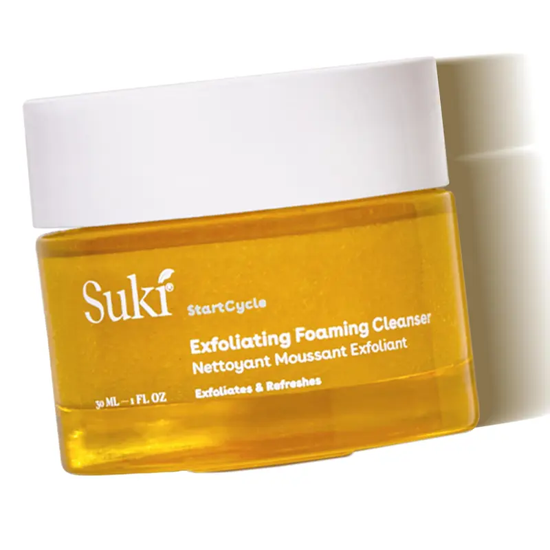 Suki Skincare Exfoliant Moussant – Sucre Naturel et Avoine Colloïdale – Exfoliant Visage 113 g