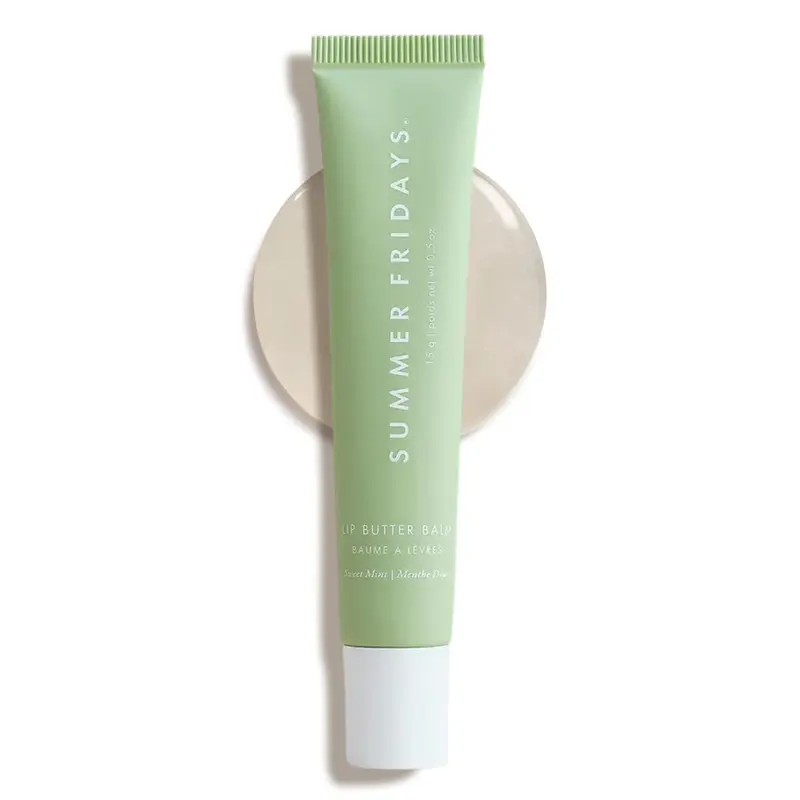 Summer Fridays Baume Lèvres Teinté Sweet Mint – Hydratation Vegan et Brillance Innée (0,5 oz)