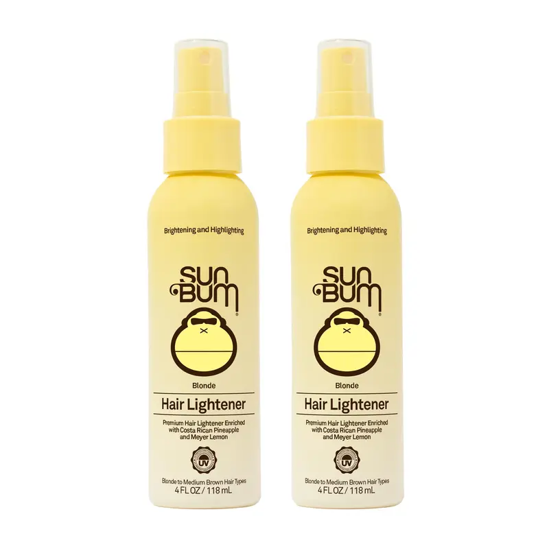 Sun Bum Éclaircissant Cheveux Blonds – végane, sans parabènes, Pack de 2