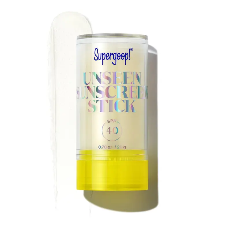 Supergoop! Stick Solaire Invisible SPF 40 – Protection UV Large Spectre Sans Trace – 0,7 oz
