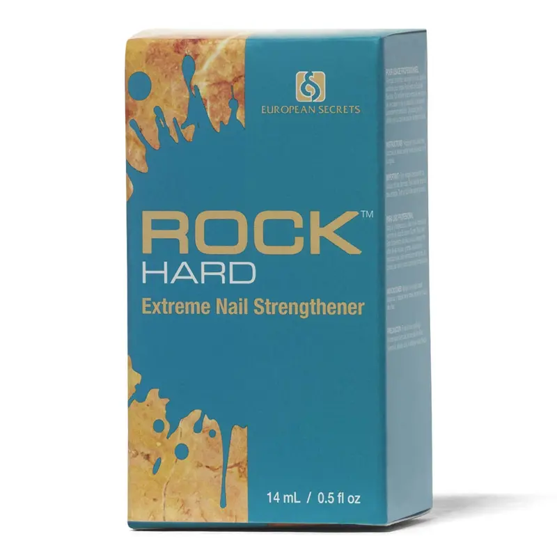 SuperNail European Secrets Rock Hard – Durcisseur et Base protectrice pour ongles