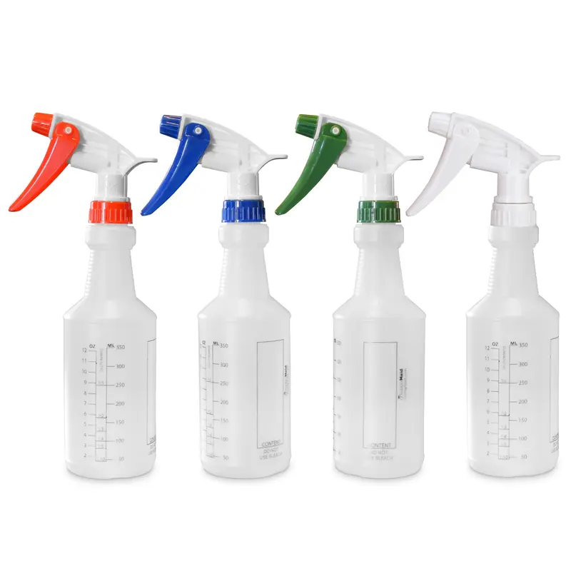 SupplyMaid Bouteilles Spray Professionnelles 16 oz – Dilution en onces et millilitres, Fabriqué aux États-Unis, Lot de 4