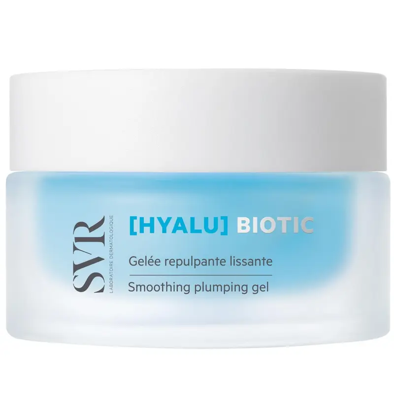 SVR HYALU Biotic Gel Hydratant Visage – Acide Hyaluronique, Vitamine C & Probiotiques | Hydratation Intensive