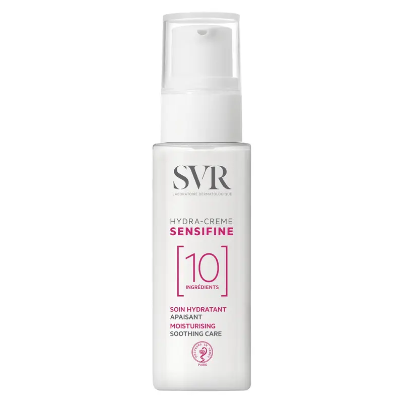 SVR Sensifine Hydra Crème – Hydratation 24h pour peau sensible, sans parfum, 38 ml