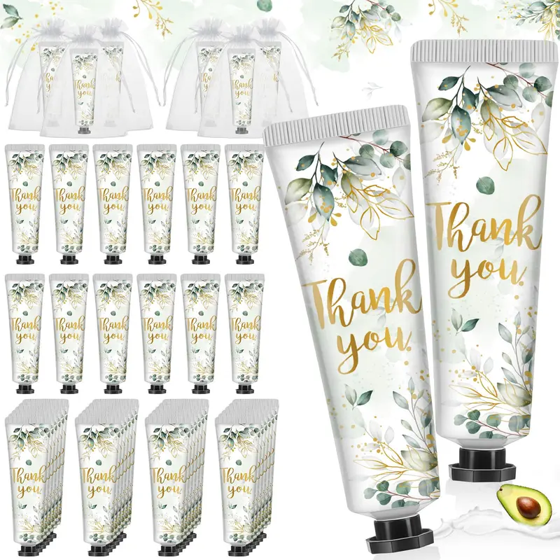 Swiffen – 48 Coffrets Crème Mains, Faveurs Invités Mariage et Baby Shower, Format Voyage