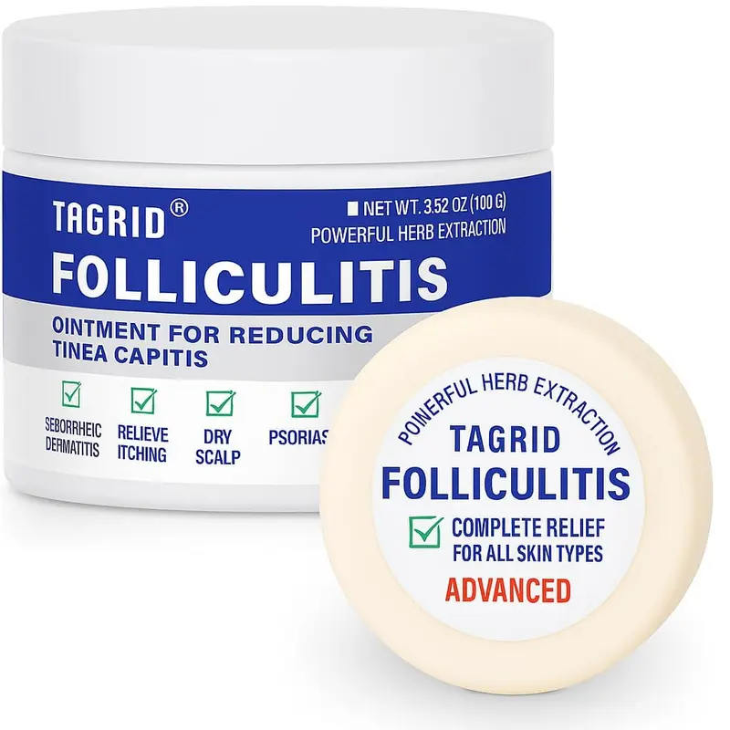 TAGRID Kit Traitement Folliculite et Antifongique – Duo Actif Corps et Visage