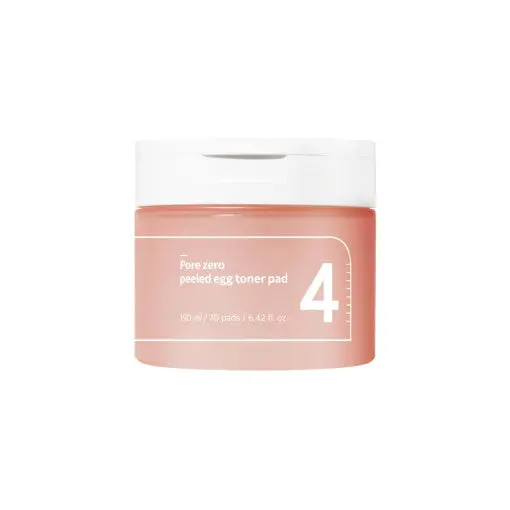 Tampons toniques numbuzin No.4 Pore Zero à l'œuf pelé (70 unités)