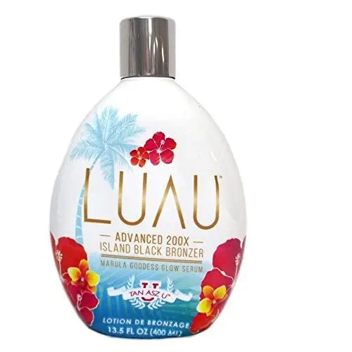 Tan Asz U Luau Advanced 200X Island Black Bronzer – Bronzage profond pour lits de bronzage intérieurs