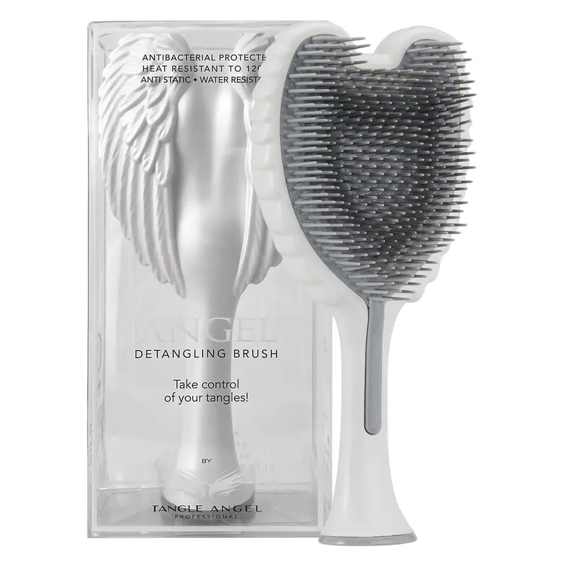 Tangle Angel – Brosse Démêlante Anti-Statique Ailes d’Ange pour Cheveux Raides et Bouclés