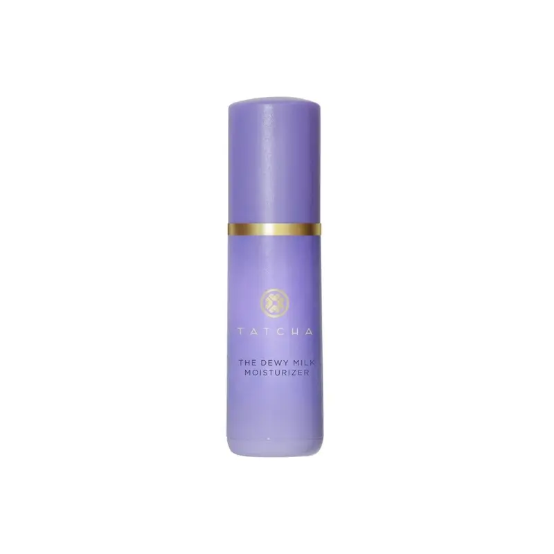 TATCHA Lait Hydratant Délicieusement Lumineux – Format Voyage | Crème légère pour le visage – Hydratation équilibrante et éclat durable pour peau mixte à grasse | 15 ml