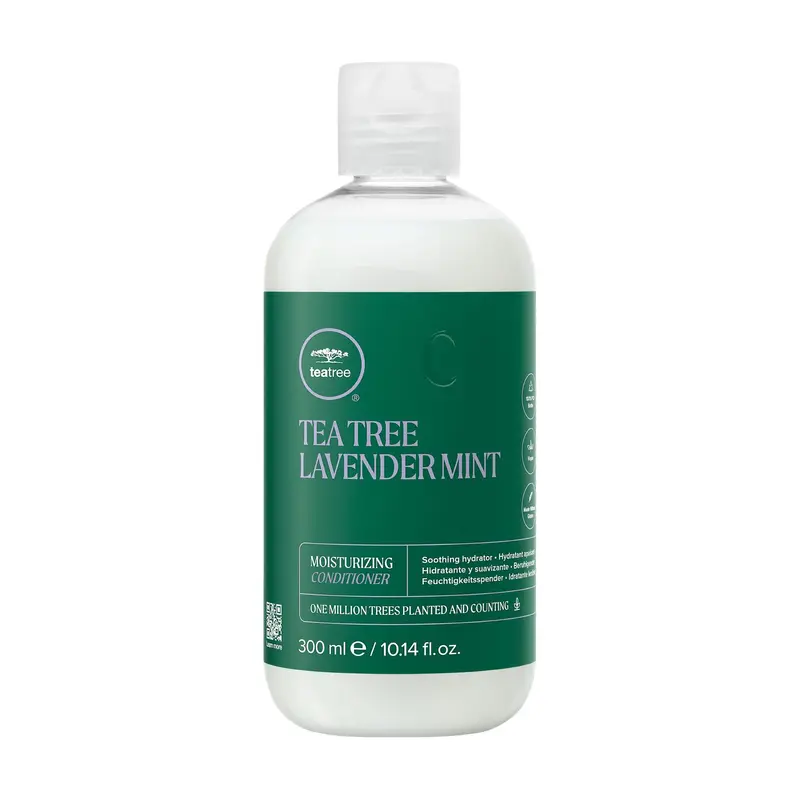Tea Tree Lavande Menthe – Conditionneur Hydratant pour Cheveux Coarse et Sec | 10,14 oz