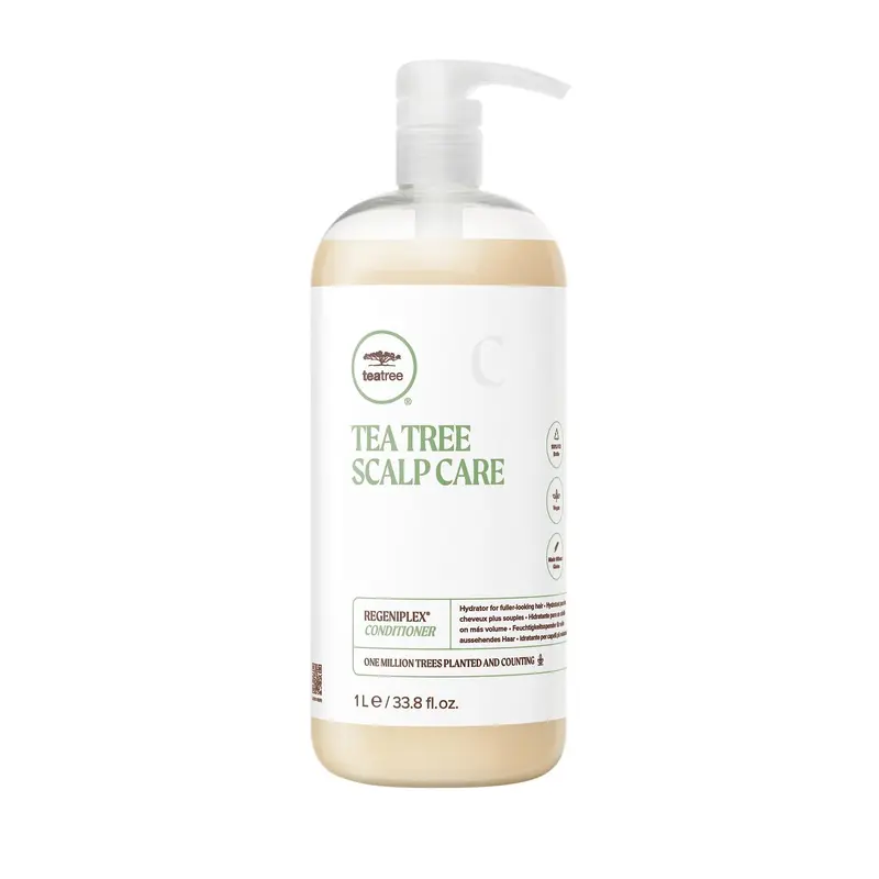 Tea Tree Regeniplex Conditionneur – Démêlage Léger et Volume pour Cheveux Fins, 1000 ml