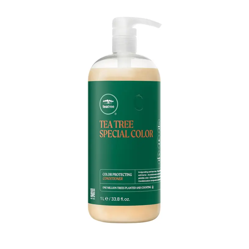 Tea Tree Special Color Conditioner – Soin colorant et démêlant pour cheveux colorés, 1000 ml