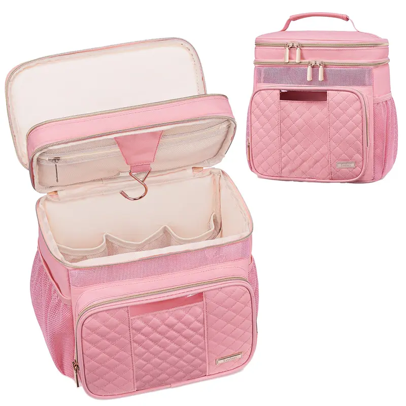 Tealari Grand Sac de Toilette – Trousse suspendue, étanche et polyvalente