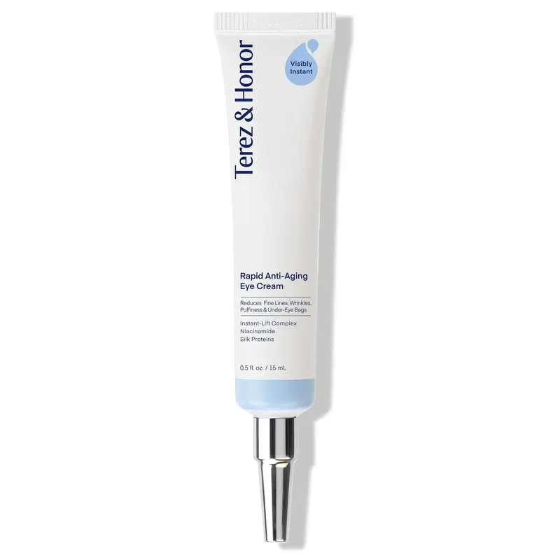 TEREZ & HONOR Crème Yeux Anti‑Âge Rapide – Effet Raffermissant Instantané, Niacinamide et Peptides