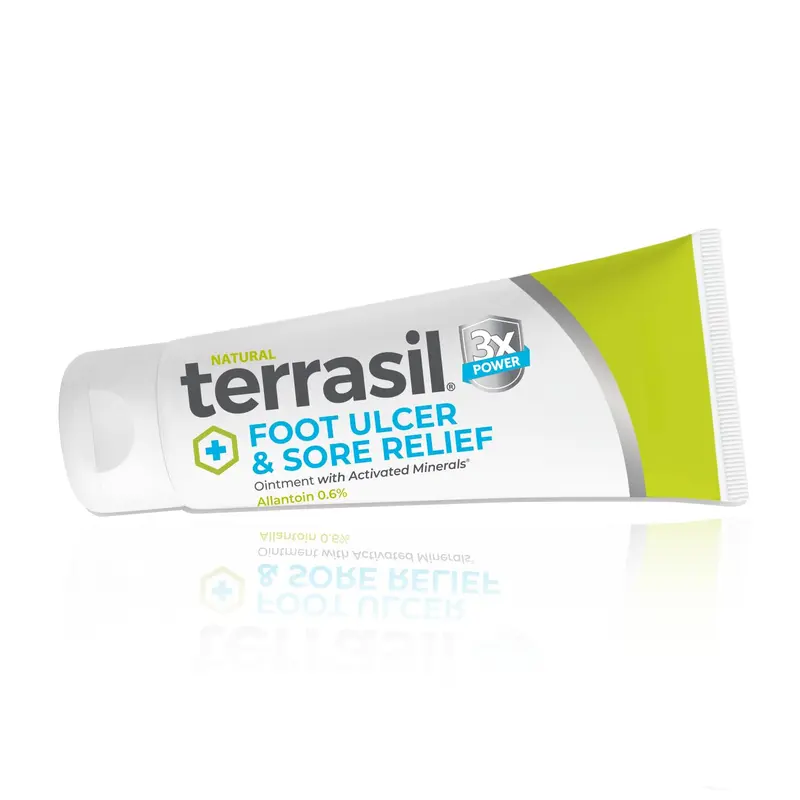 Terrasil Crème Pied Ulcère & Soulagement – Action rapide et soin naturel (85 g)