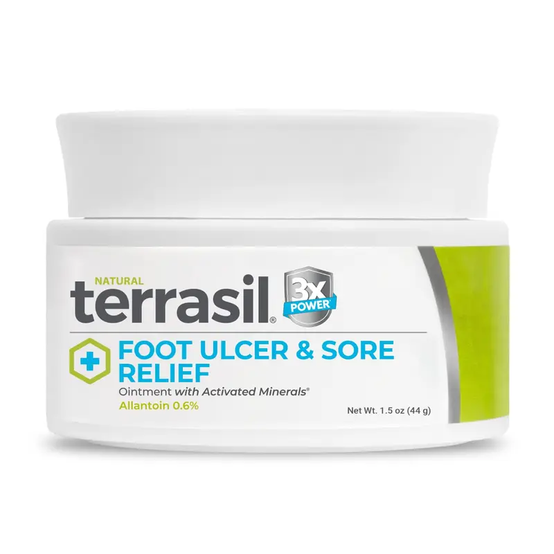 Terrasil Crème Ulcères du Pied et Soulagement – Action 3x, 1,5 oz