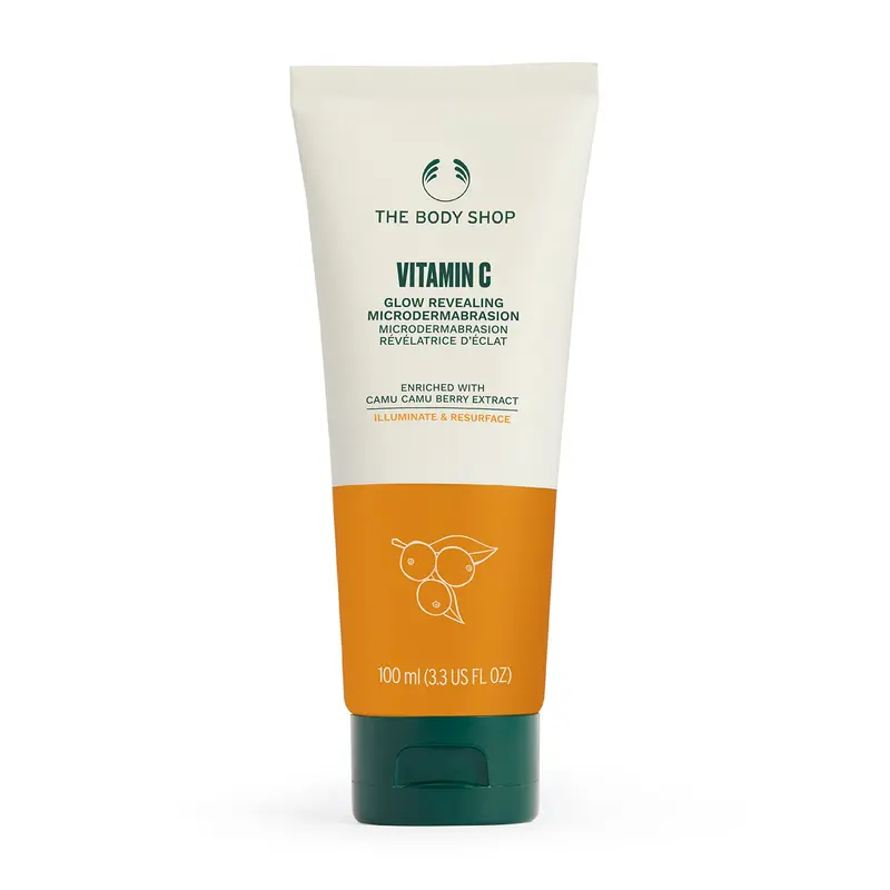 The Body Shop Microdermabrasion éclaircissante à la vitamine C – végane – 100 ml