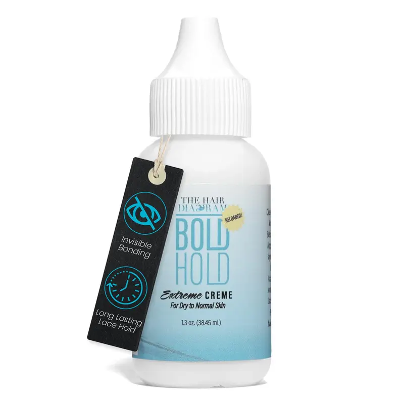The Hair Diagram Bold Hold Extreme Creme Reloaded – Colle Invisible Forte pour Lace Front – 1.3oz