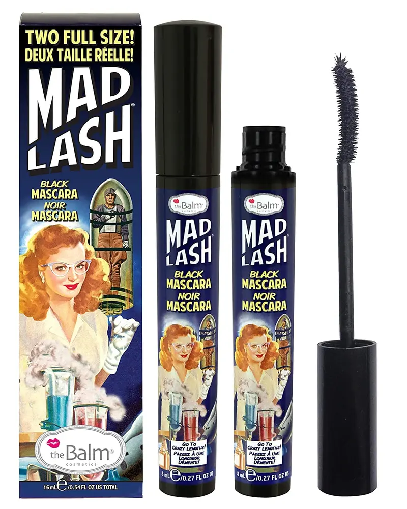 theBalm Mad Lash Mascara – Duo résistant à l'eau et volumisant (2 ×)