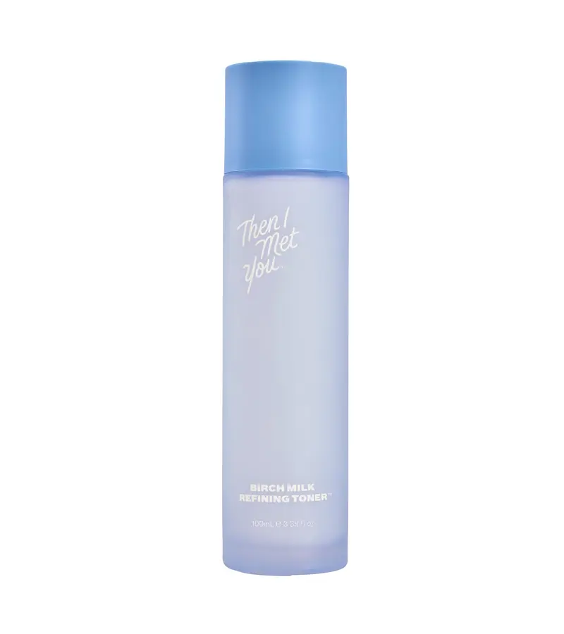 Then I Met You Tonique Refinant au Lait de Bouleau — Hydratation, Exfoliation Douce, Format 100 ml