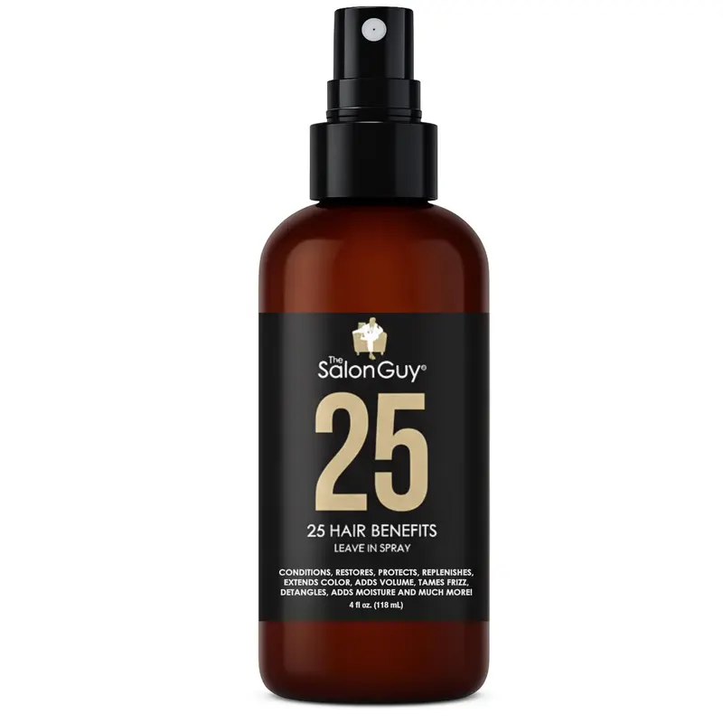 THESALONGUY 25 Soin Sans Rinçage – 25 Avantages en Un Spray Hydratant pour Tous Types de Cheveux