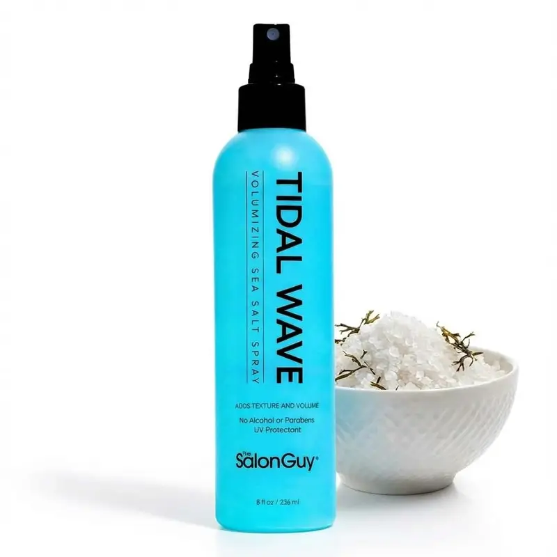 THESALONGUY Tidal Wave Spray Sel Marin – Volume, Texture et Finition Matte | Sans alcool, 8 oz (236 ml)