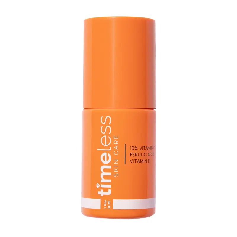 Timeless Skin Care Sérum Vitamin C avec Vitamine E et Acide Férulique – Éclat et Uniformité – Sans Parfum – 1 oz