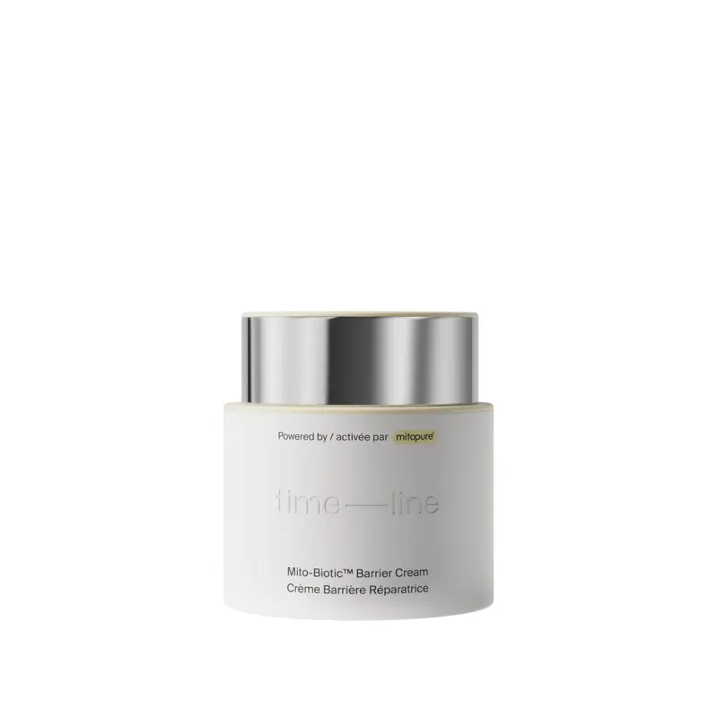 Timeline Mito-Biotic™ Crème-barrière Hydratante Nourrissante – Peptides pour peau sèche et barrière renforcée, 50 ml