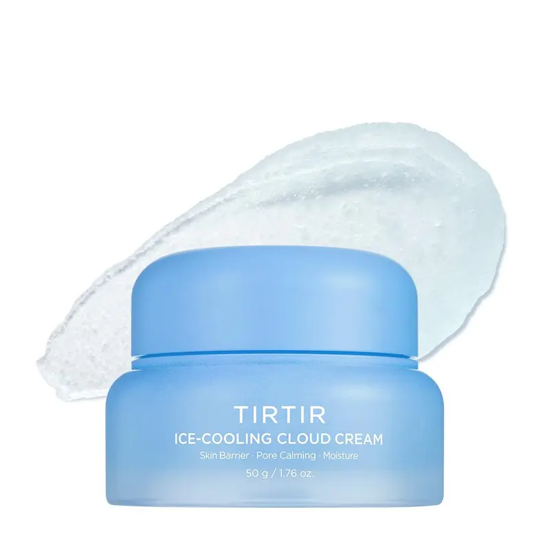 TIRTIR Crème Nuage Rafraîchissante — Refroidissement Instantané de -4,36°C et Hydratation Raffermissante (52 ml) | Soin Coréen Jour et Nuit