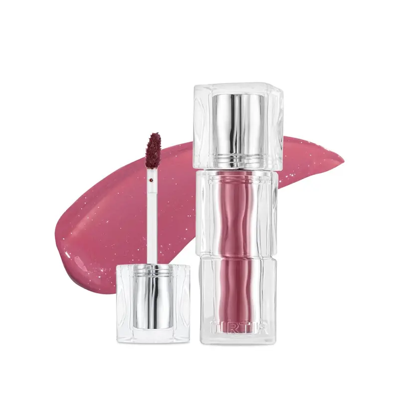 TIRTIR Waterism Gloss à Lèvres Tinté #01 Mauve Rose – Hydratation, Longue Tenue et Fini Brillant