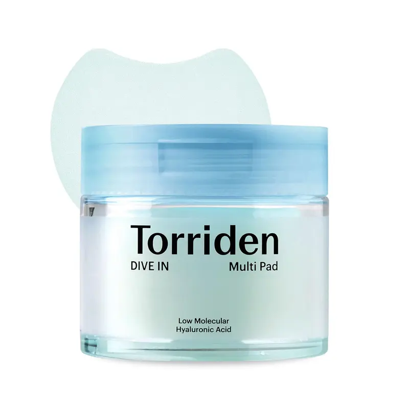 Torriden DIVE IN Multi Pad (80 pièces) | Disques imbibés faciaux sérum – Hydratation, apaisement et masque ciblé