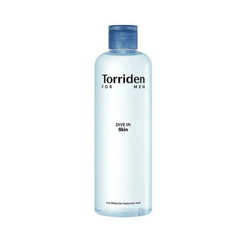 Torriden Dive-in pour hommes, soin du visage à l'acide hyaluronique de bas poids moléculaire, 300 ml