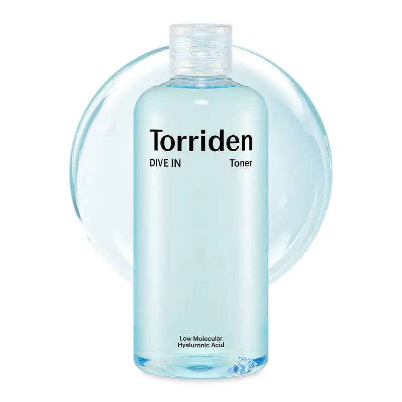 Torriden Dive in Toner 300 ml – Tonique hydratant au pH équilibré pour peau sèche | Acide Hyaluronique 5D, Panthénol et Allantoïne