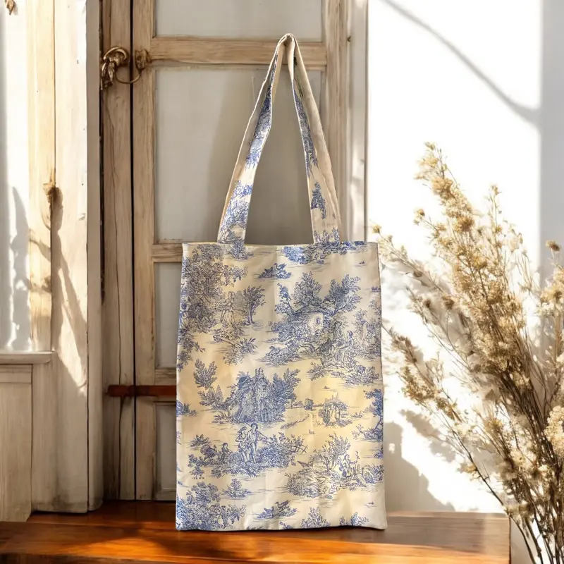 Tote bag | Toile de Jouy