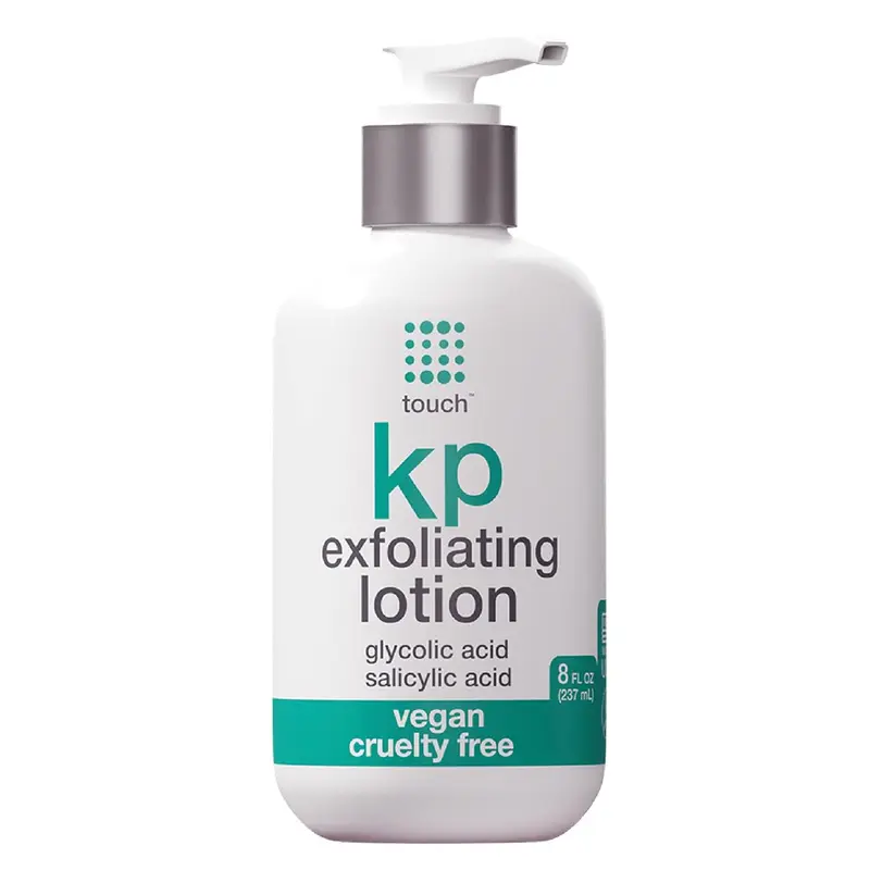 TOUCH Lotion Glycolique pour Kératose Pilaire – Exfoliation KP, Hydratation du corps – 236 ml