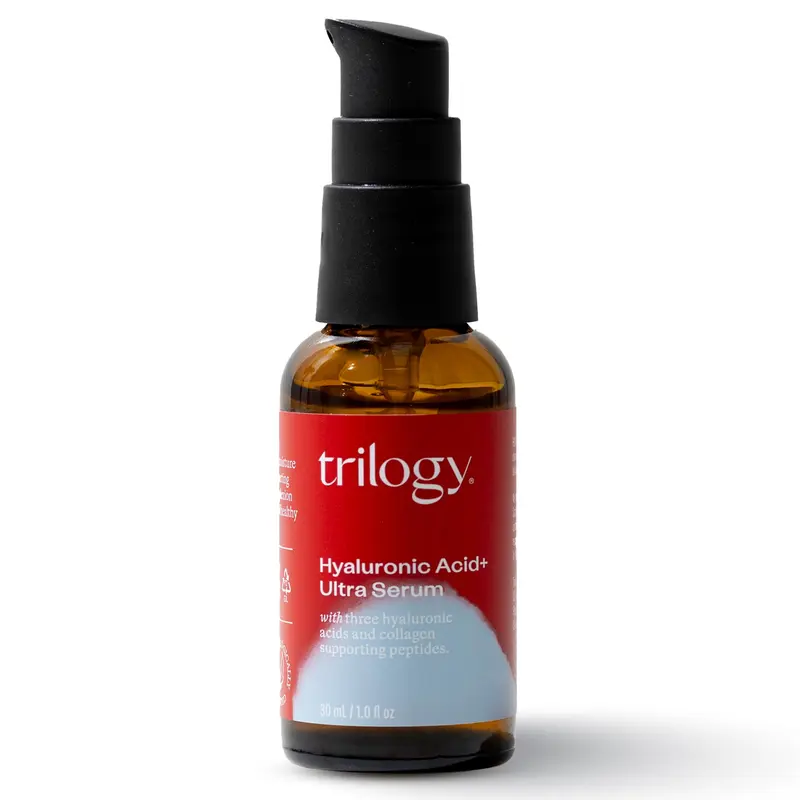 Trilogie Sérum Ultra Hyaluronique + Glycoin — Hydratation légère avec peptides (30 ml)