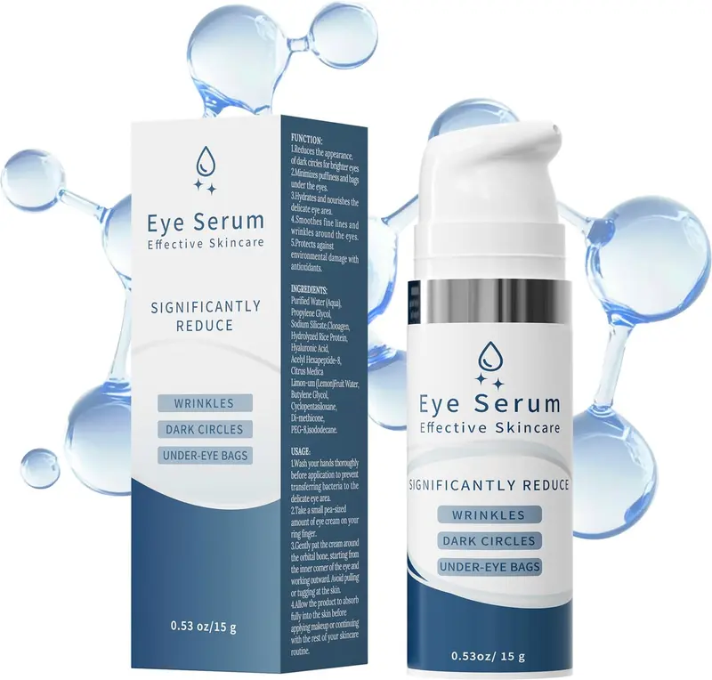 TRIMYFITER Crème Contour des Yeux Raffermissante 15 g — Poches et Ridules