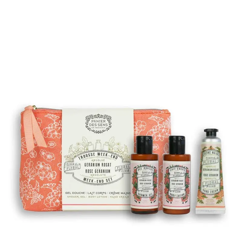 Trousse de voyage - Géranium Rosat
