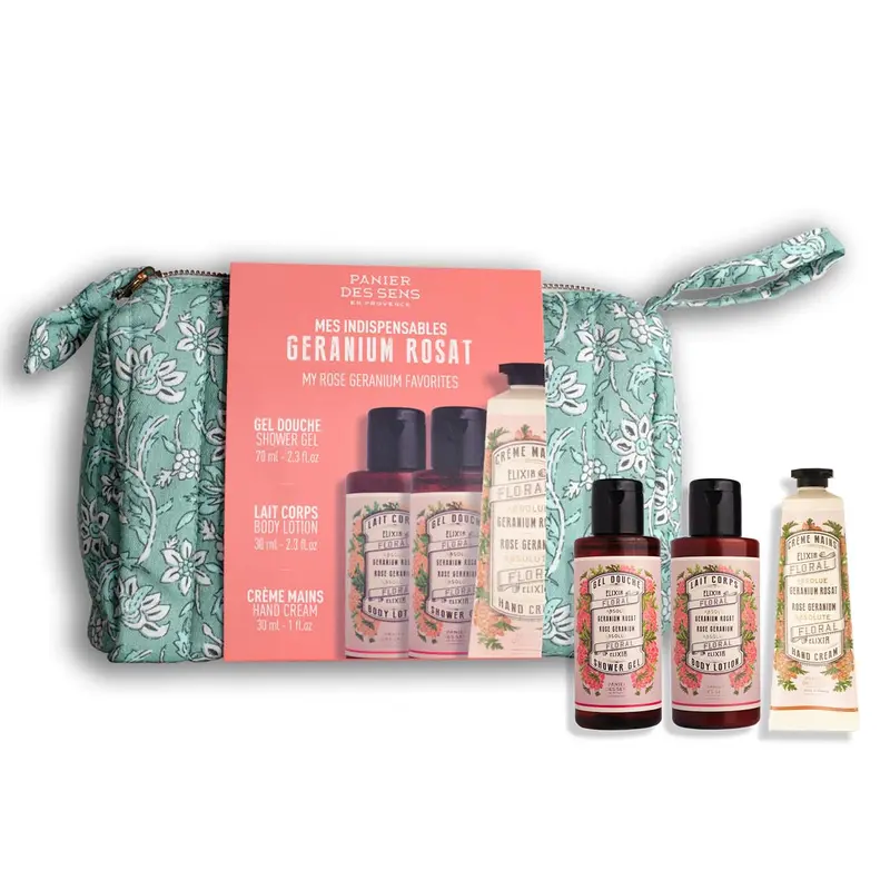 Trousse Weekend - Géranium Rosat