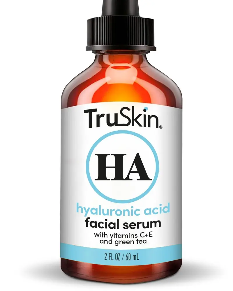 TruSkin Sérum Hyaluronique pour le Visage – 7 Ingrédients Ultra-Hydratants – Hydratation & Repulpage, 60 ml