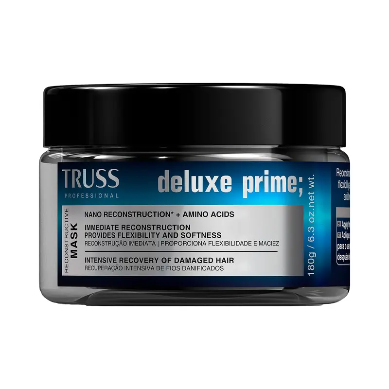 TRUSS Deluxe Prime + Masque – Soin Profond pour Cheveux Abîmés (187 ml)
