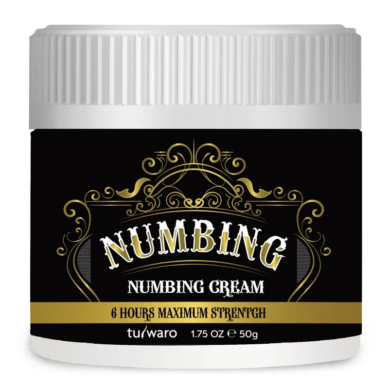 tuiwaro Crème anesthésiante Extra Fort — Soulagement durable, absorption rapide, non gras, 50 mL