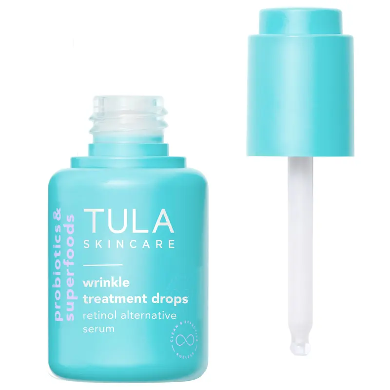 TULA Sérum anti-âge bakuchiol – Alternative au rétinol, réduction des rides