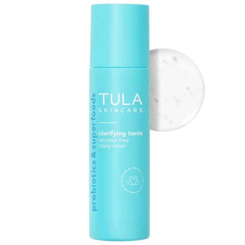 TULA Tonique Clarifiant Sans Alcool – Nettoyage doux, pores resserrés, 150 ml