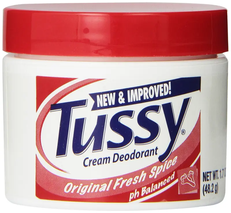 Tussy Déodorant Crème Épice Fraîche – Lot de 6 (1,7 oz chacun)