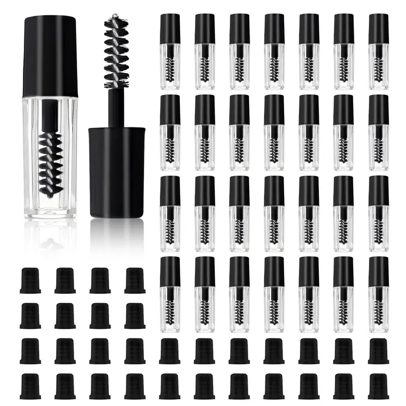 Tweruna - 30 tubes mascara vides 3ml avec applicateur pour sérums cils et sourcils