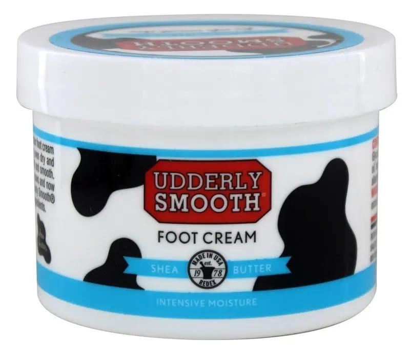 Udderly Smooth Crème Pieds au Beurre de Karité – Parfum Léger, Pot 236 ml