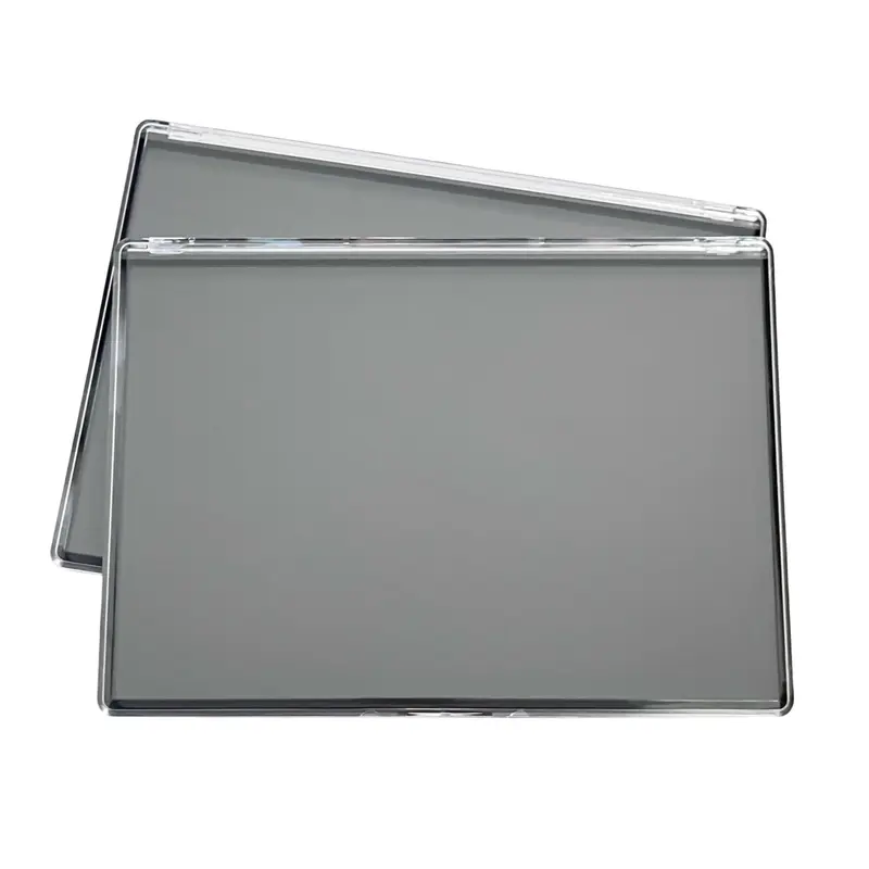 UDTIP – 2 Palettes Magnétiques XL avec Couvercle Transparent et 40 Étiquettes Métalliques