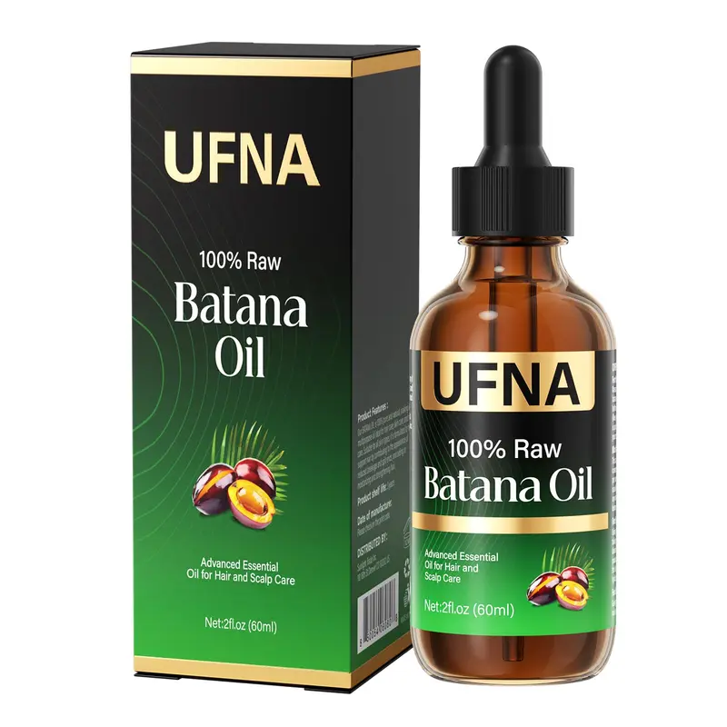UFNA Huile de Batana 100% Pure – Stimulation de la croissance, épaisseur et brillance – 60 ml
